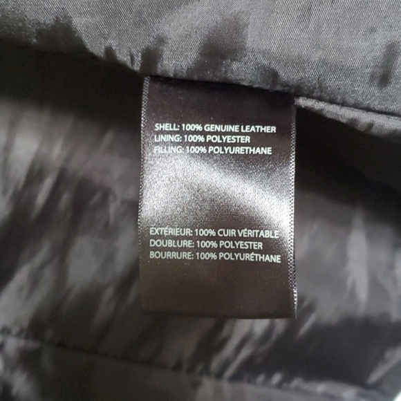 Dawn Levy  Genuine Leather Moto Jacket XS - Picture 5 of 8